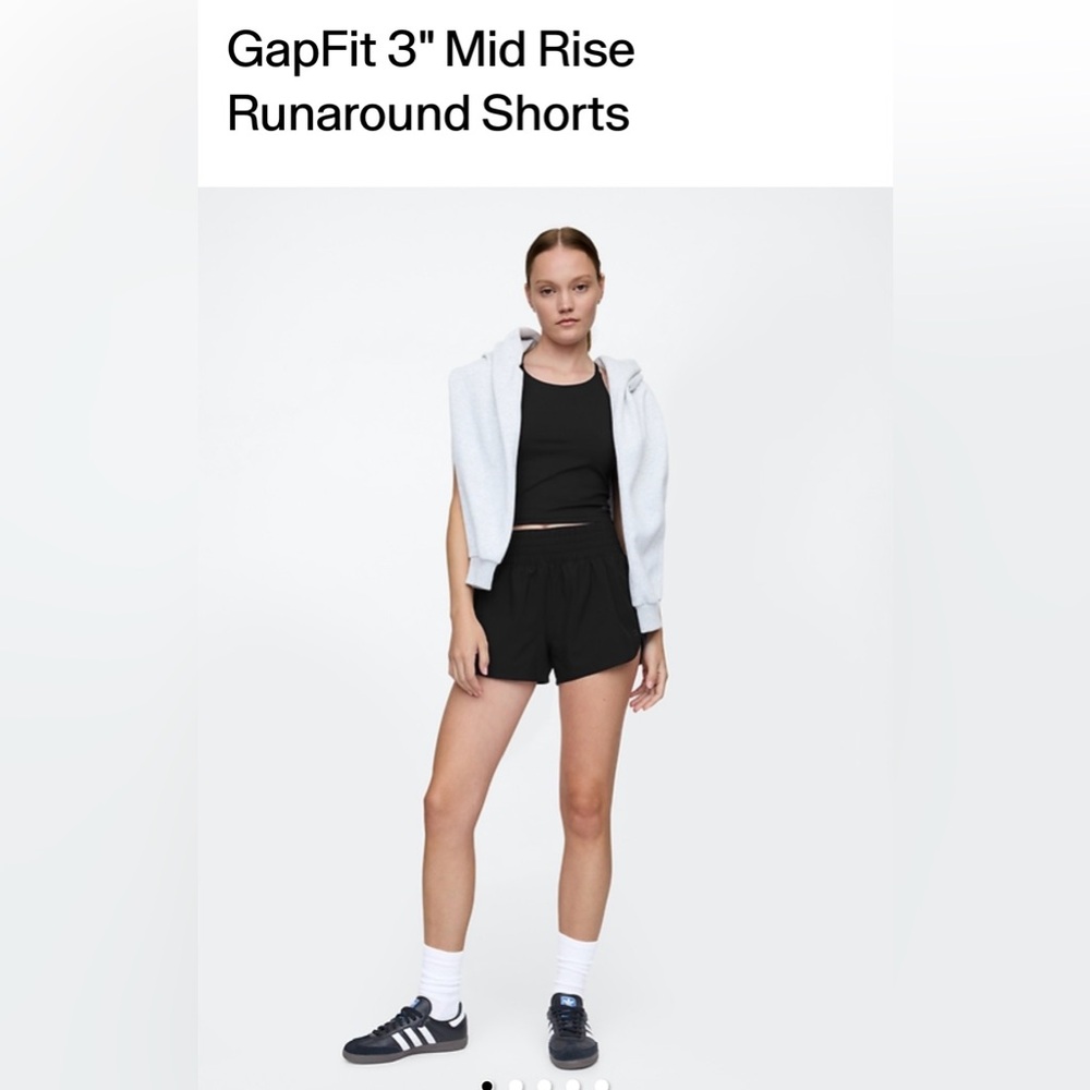 2/$20 - Black Women's Gapfit Exercise / Jogging Shorts - S